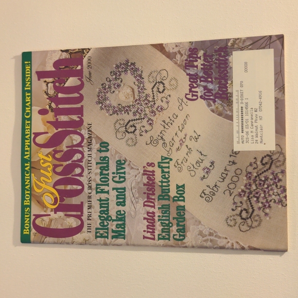 Just CrossStitch Magazine June 2000 - Picture 1 of 16